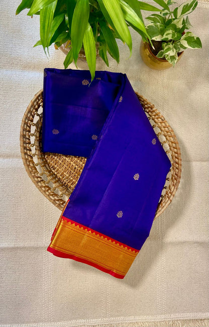 Pure Kanjivaram Silk Butta Saree
