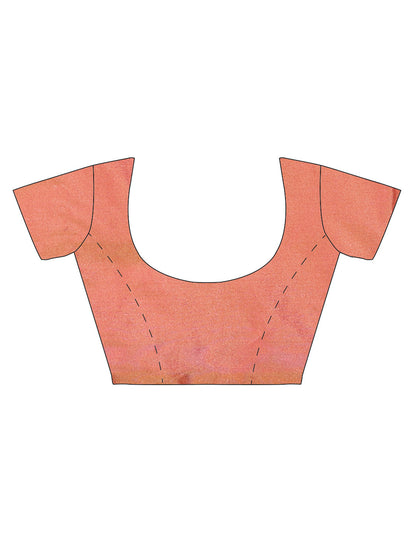 Pink Handloom Khadi Cotton Saree