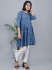 Blue Colour Frilled Kurta thumbnail