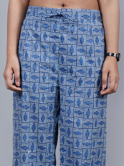 Indigo Straight Pant