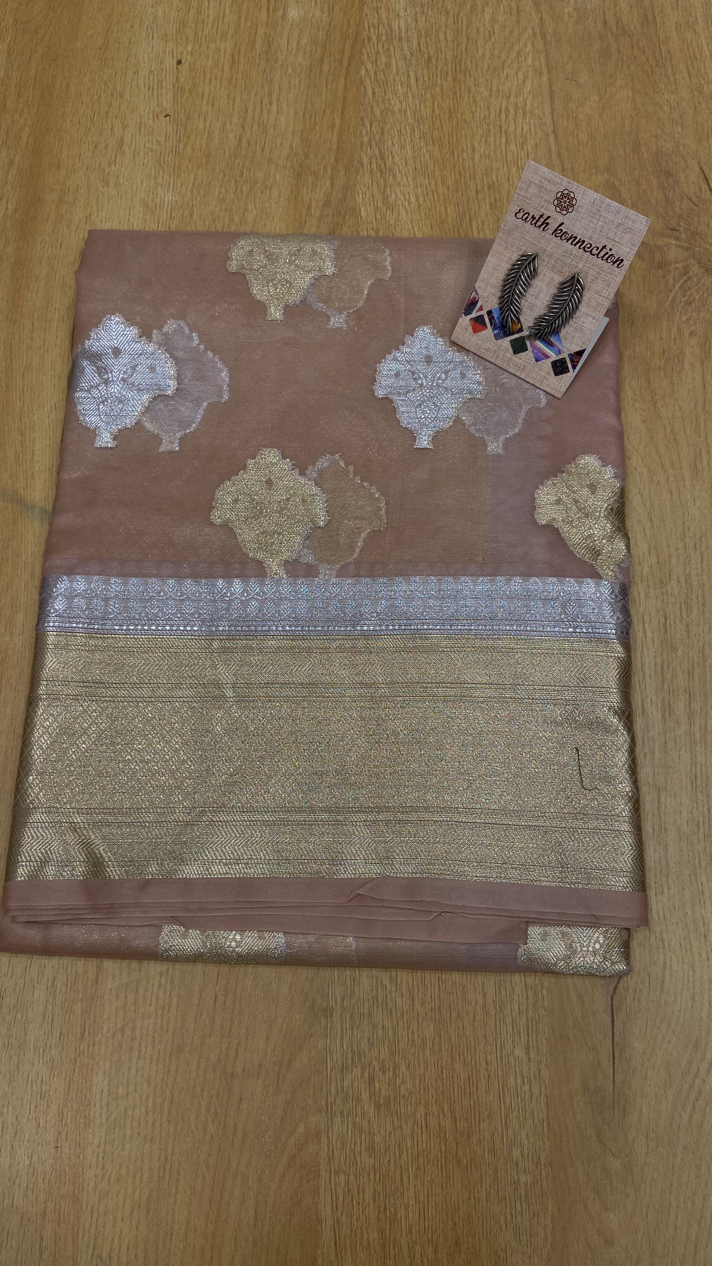 KORA BANARASI SILK SAREE