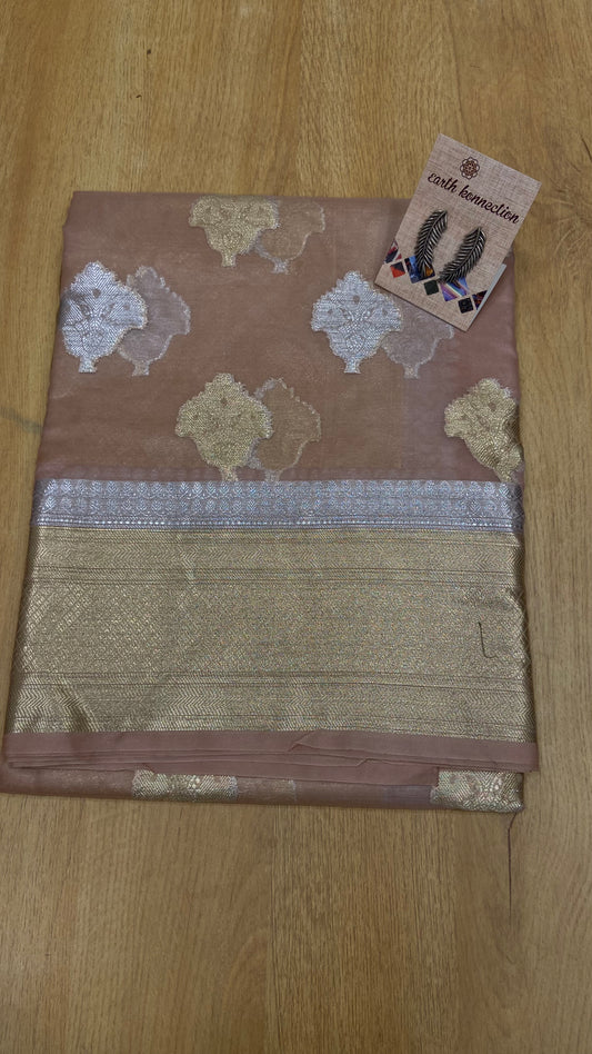 KORA BANARASI SILK SAREE
