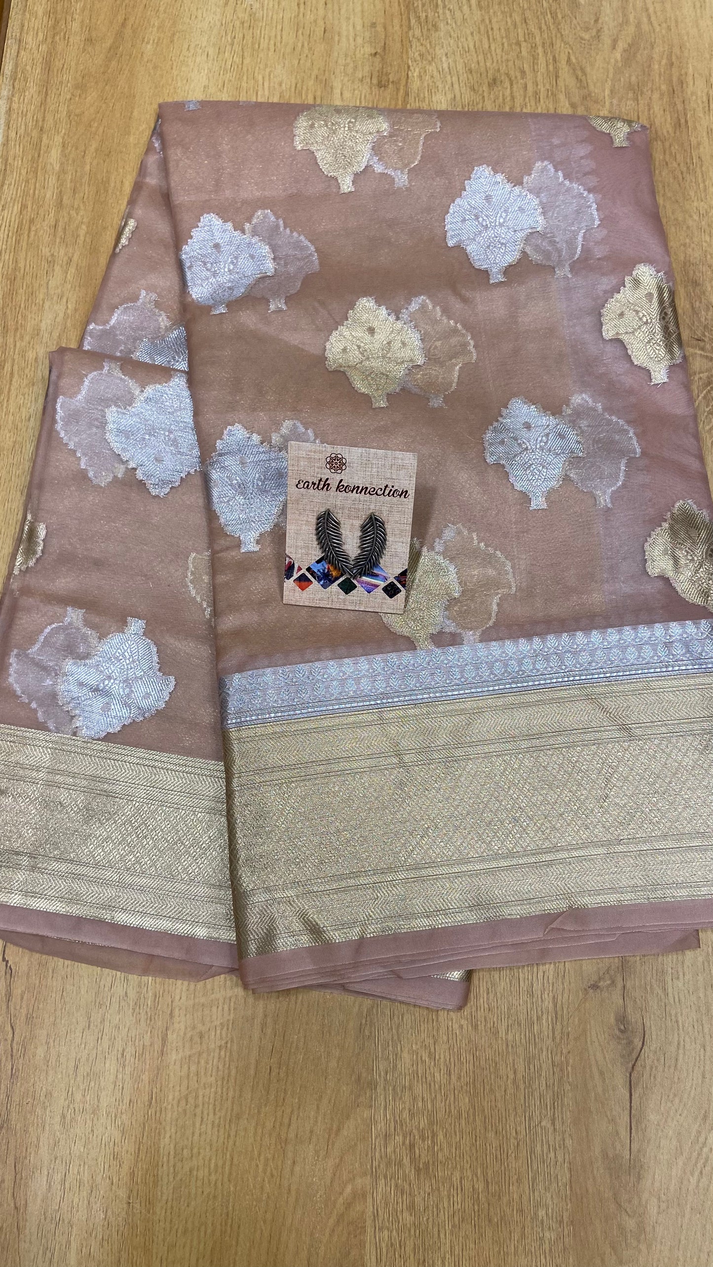 KORA BANARASI SILK SAREE