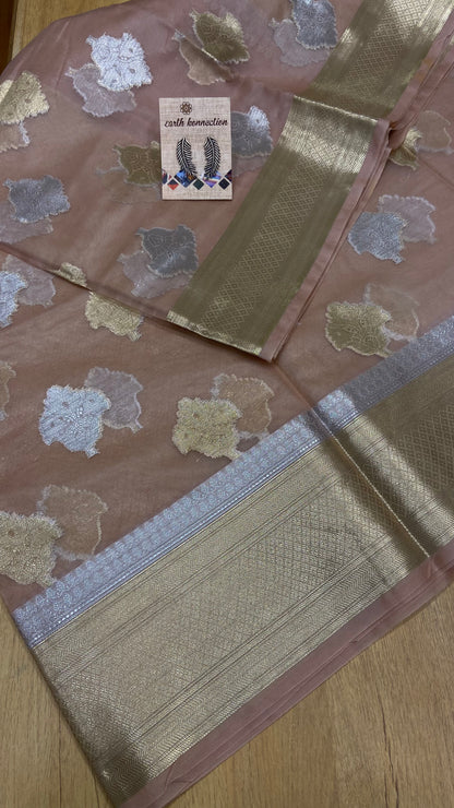 KORA BANARASI SILK SAREE
