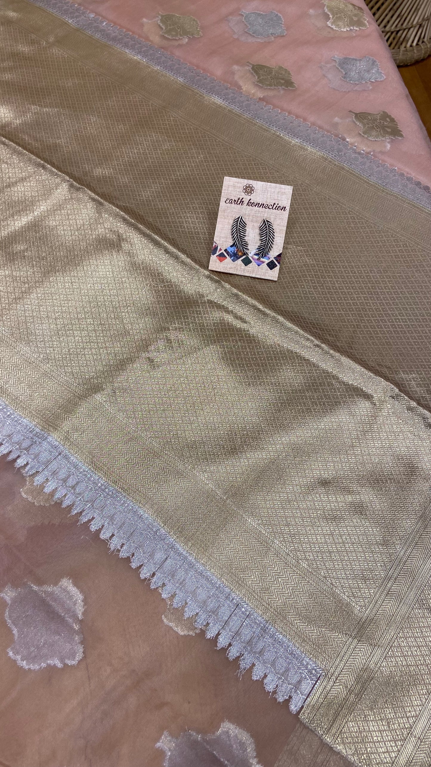 KORA BANARASI SILK SAREE