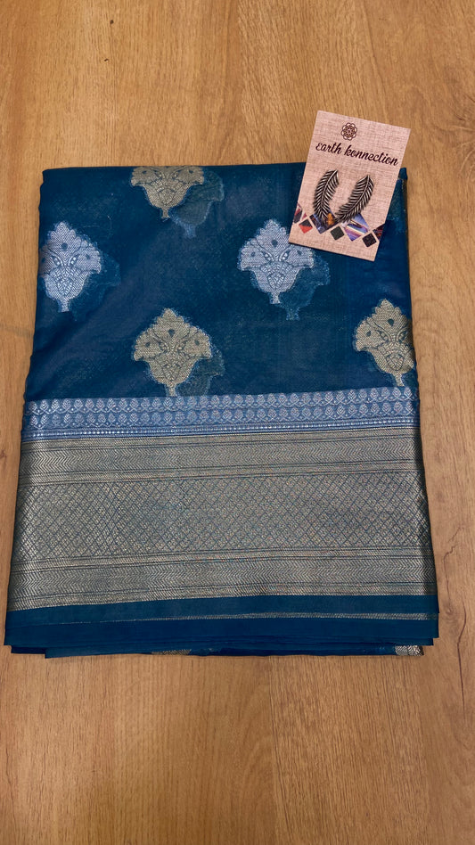 KORA BANARASI SILK SAREE