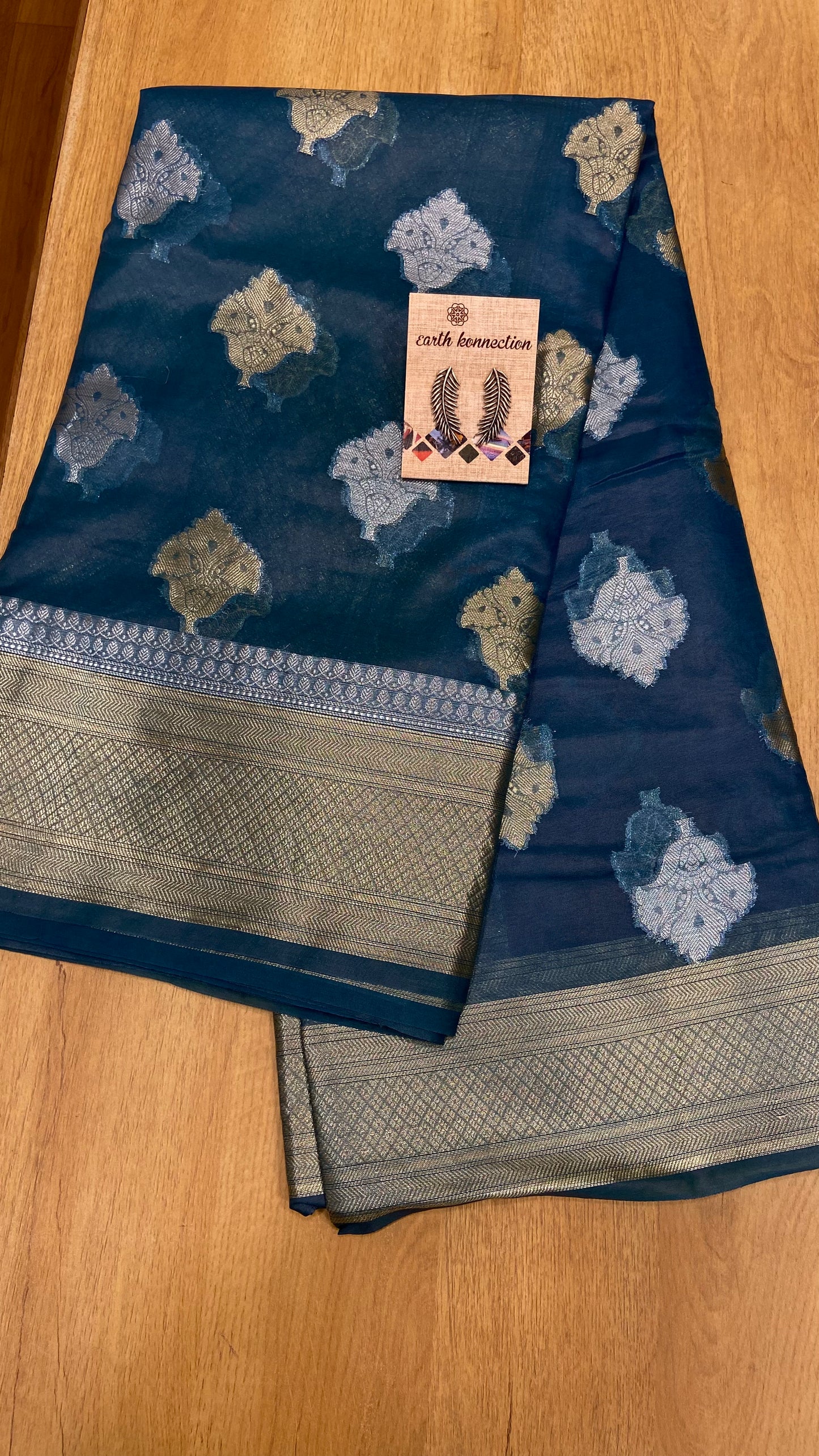 KORA BANARASI SILK SAREE