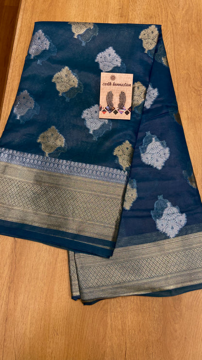 KORA BANARASI SILK SAREE