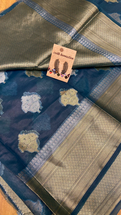 KORA BANARASI SILK SAREE