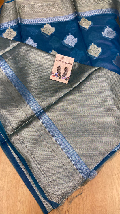 KORA BANARASI SILK SAREE