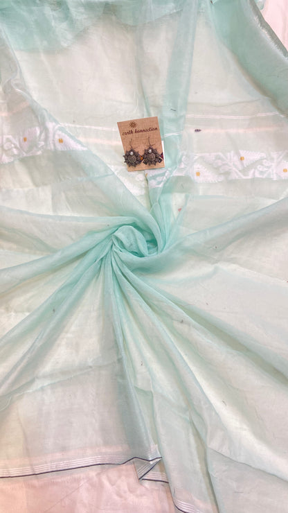 Soft Bengal Cotton Jamdani Saree