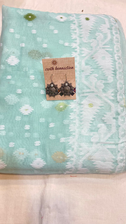 Soft Bengal Cotton Jamdani Saree