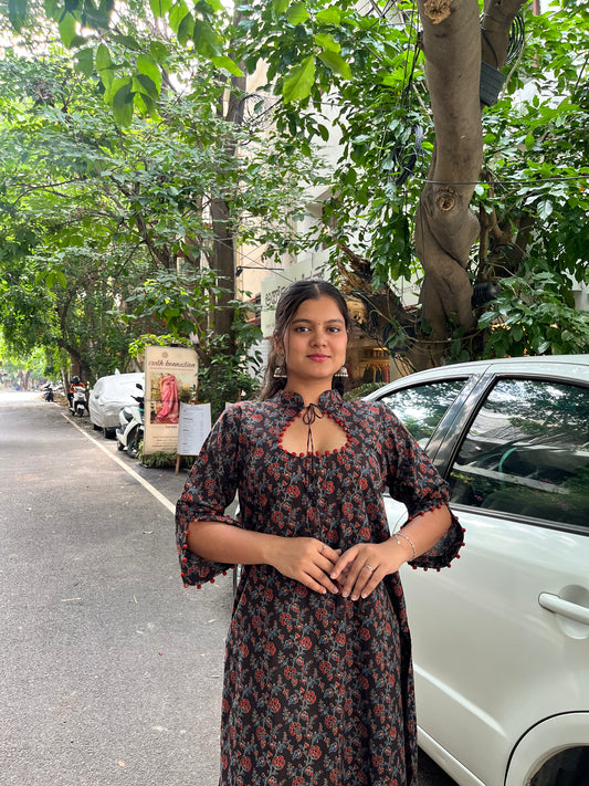 PURE COTTON PRINTED KURTA
