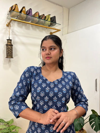 PURE COTTON PRINTED KURTA