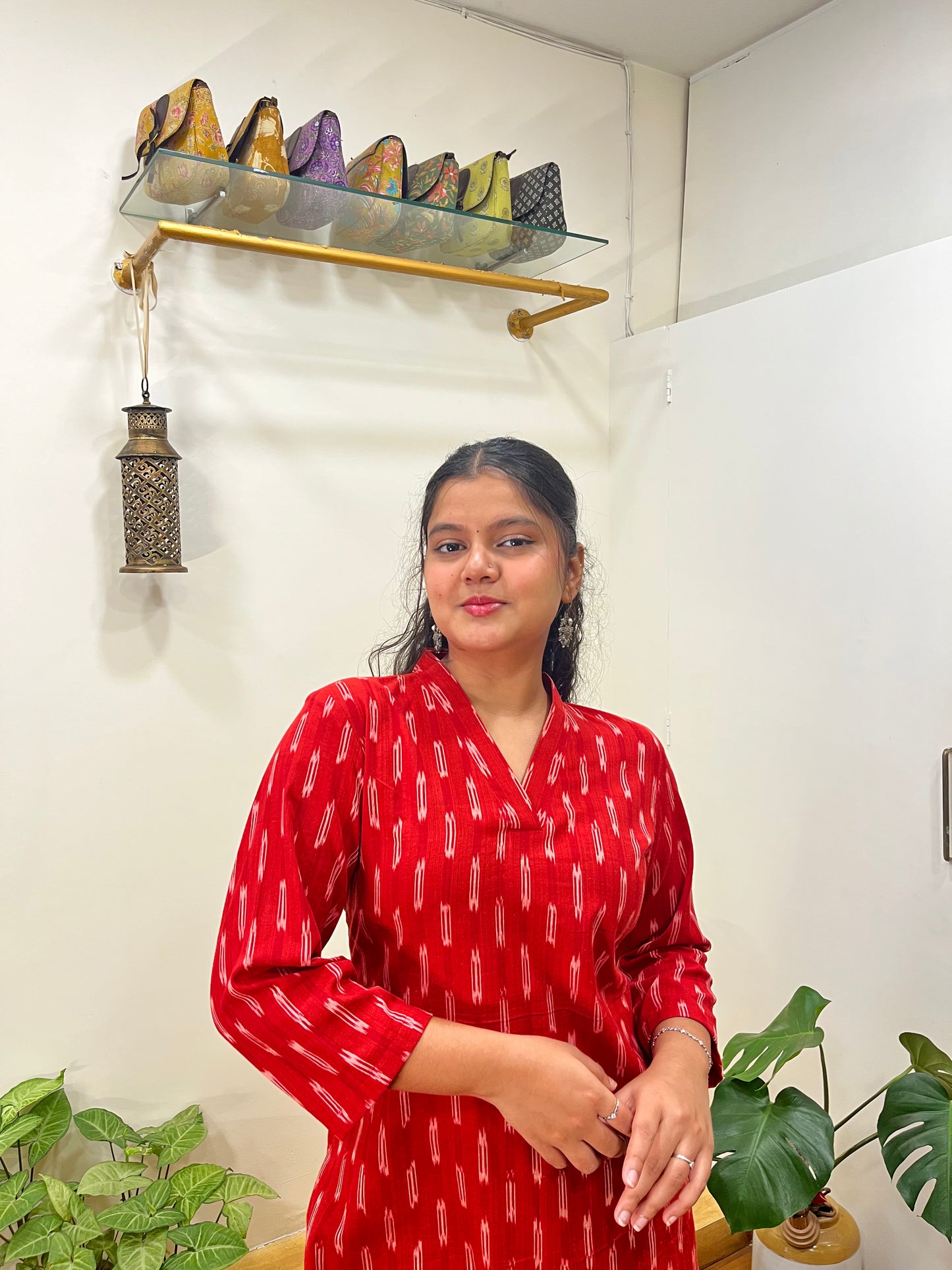 PURE IKKAT COTTON KURTA