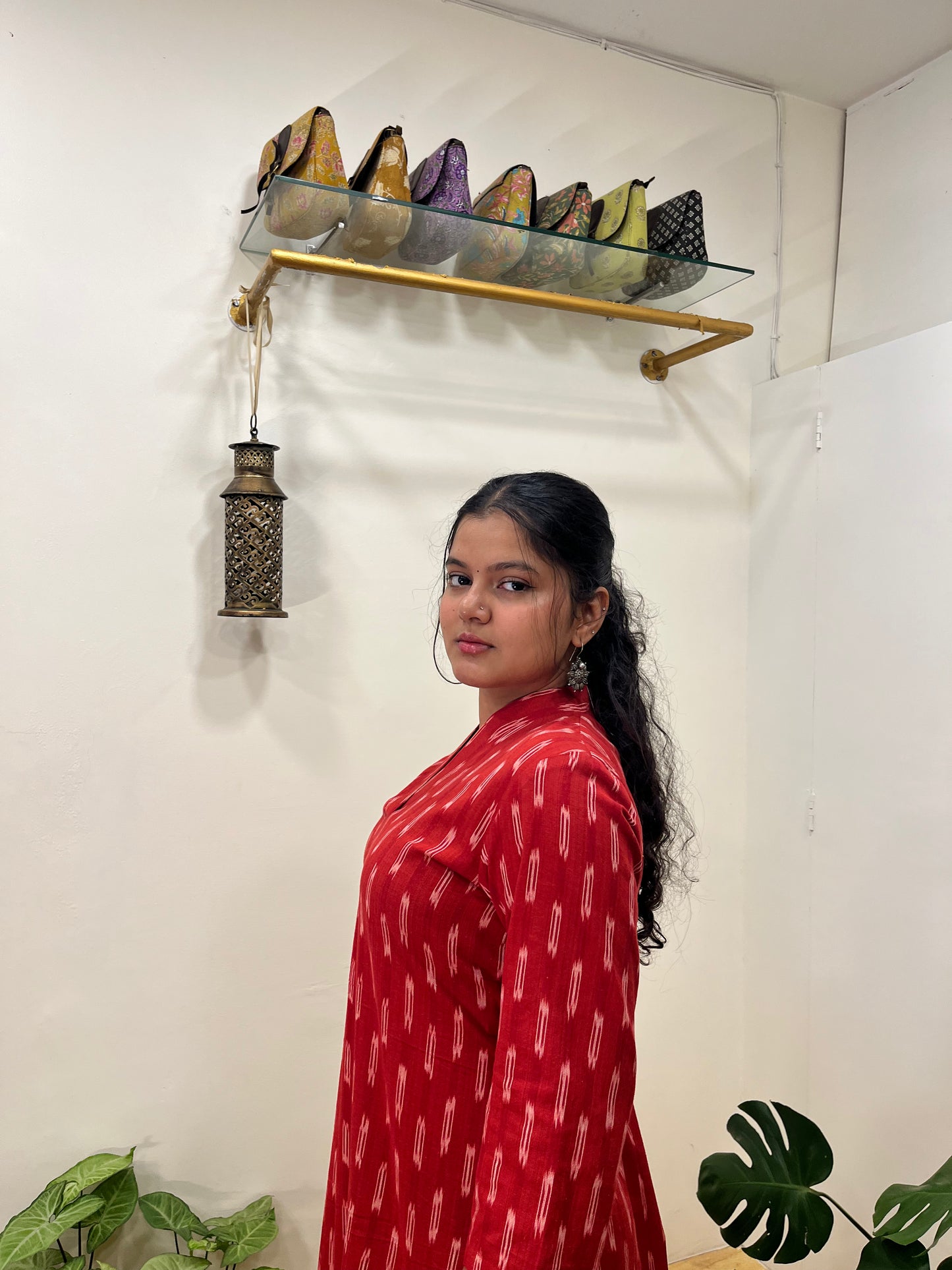 PURE IKKAT COTTON KURTA