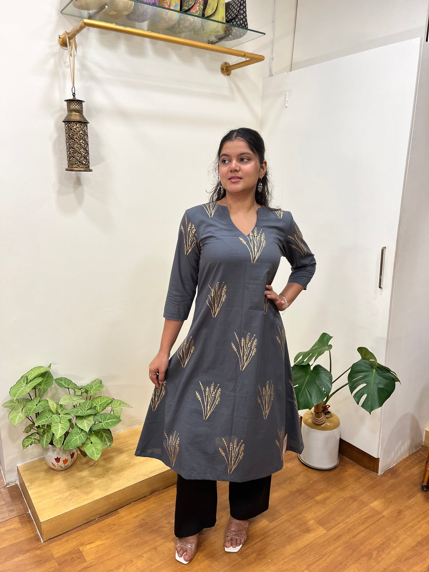 PURE COTTON PRINTED KURTA
