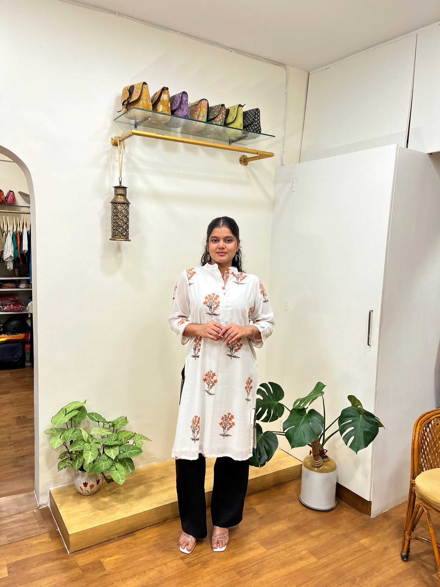 PURE COTTON PRINTED KURTA