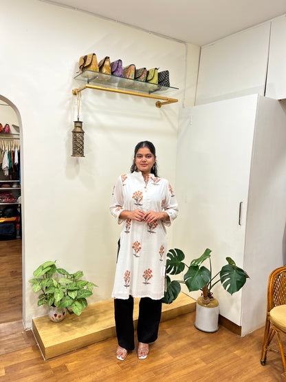 PURE COTTON PRINTED KURTA