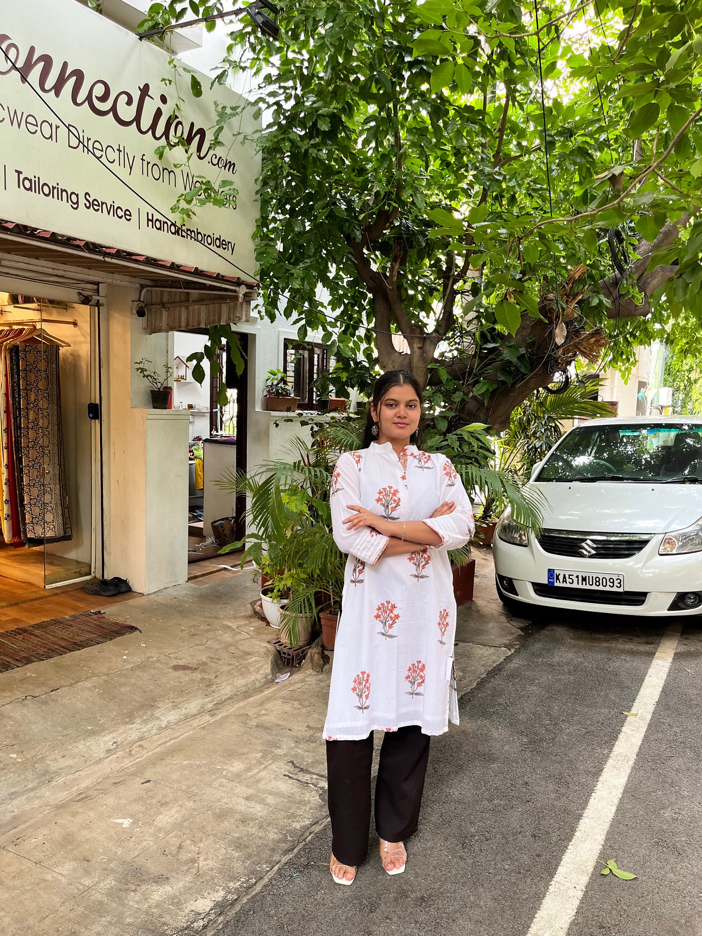 PURE COTTON PRINTED KURTA