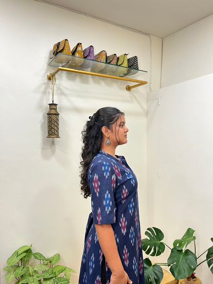 PURE IKKAT COTTON KURTA
