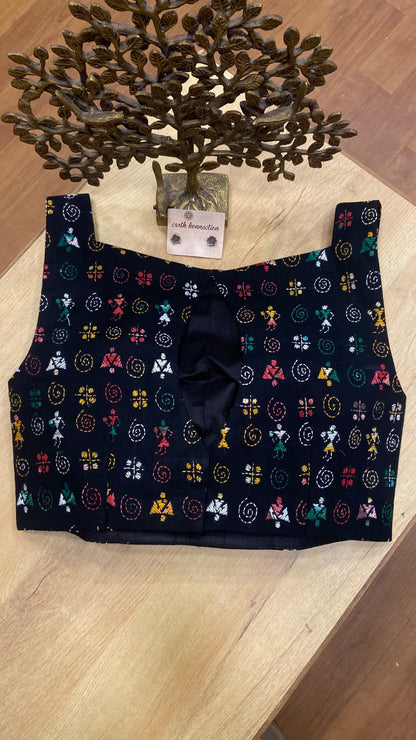 PRINCESS PADDED KANTHA EMBOIDERY COTTON BLOUSE