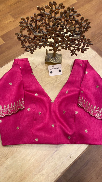 PRINCESS PADDED MATCHIN EMBROIDREY BLOUSE