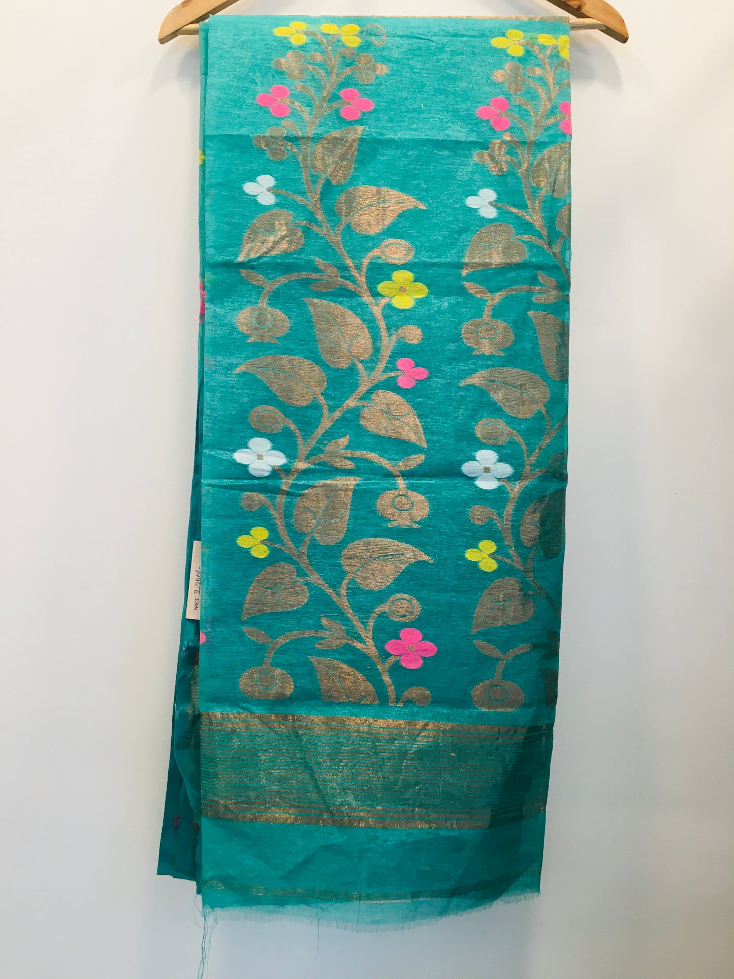 Cotton jamdani saree