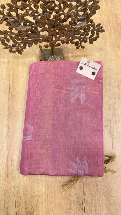 Linen Tissue saree