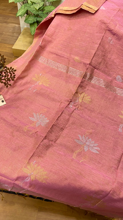 Linen Tissue saree