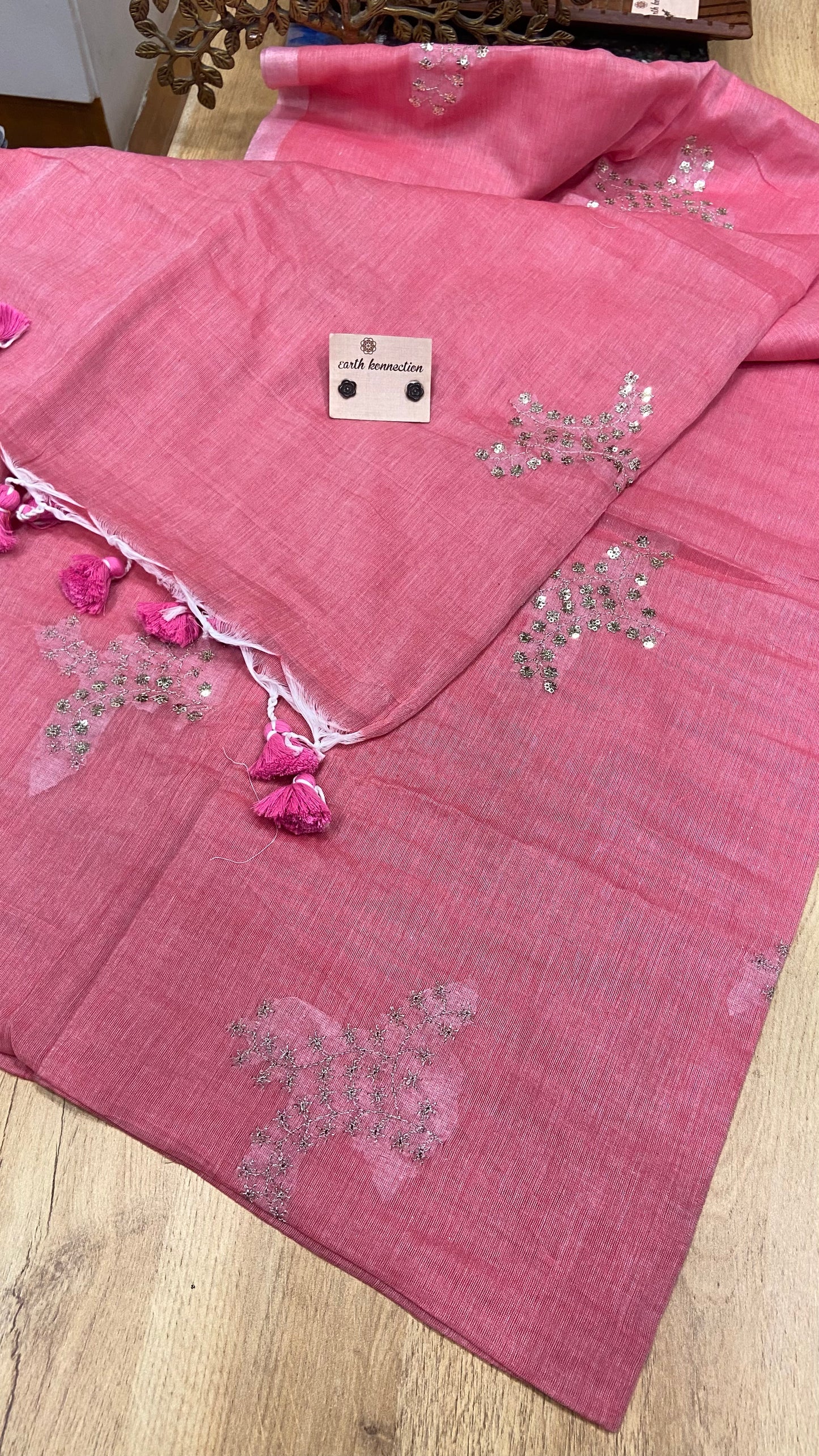 Mulmul Cotton saree