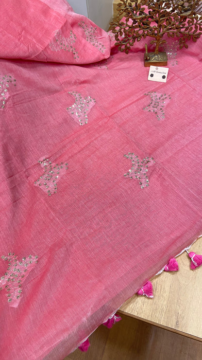 Mulmul Cotton saree