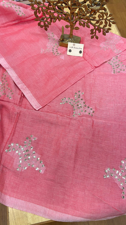 Mulmul Cotton saree