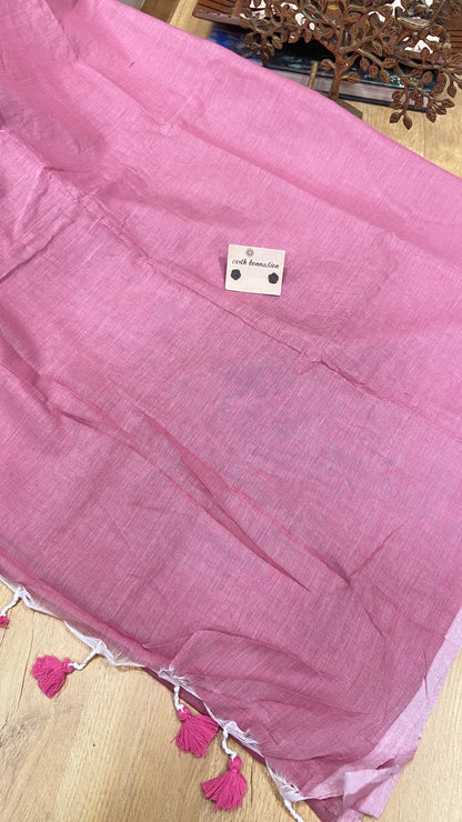 Mulmul Cotton saree