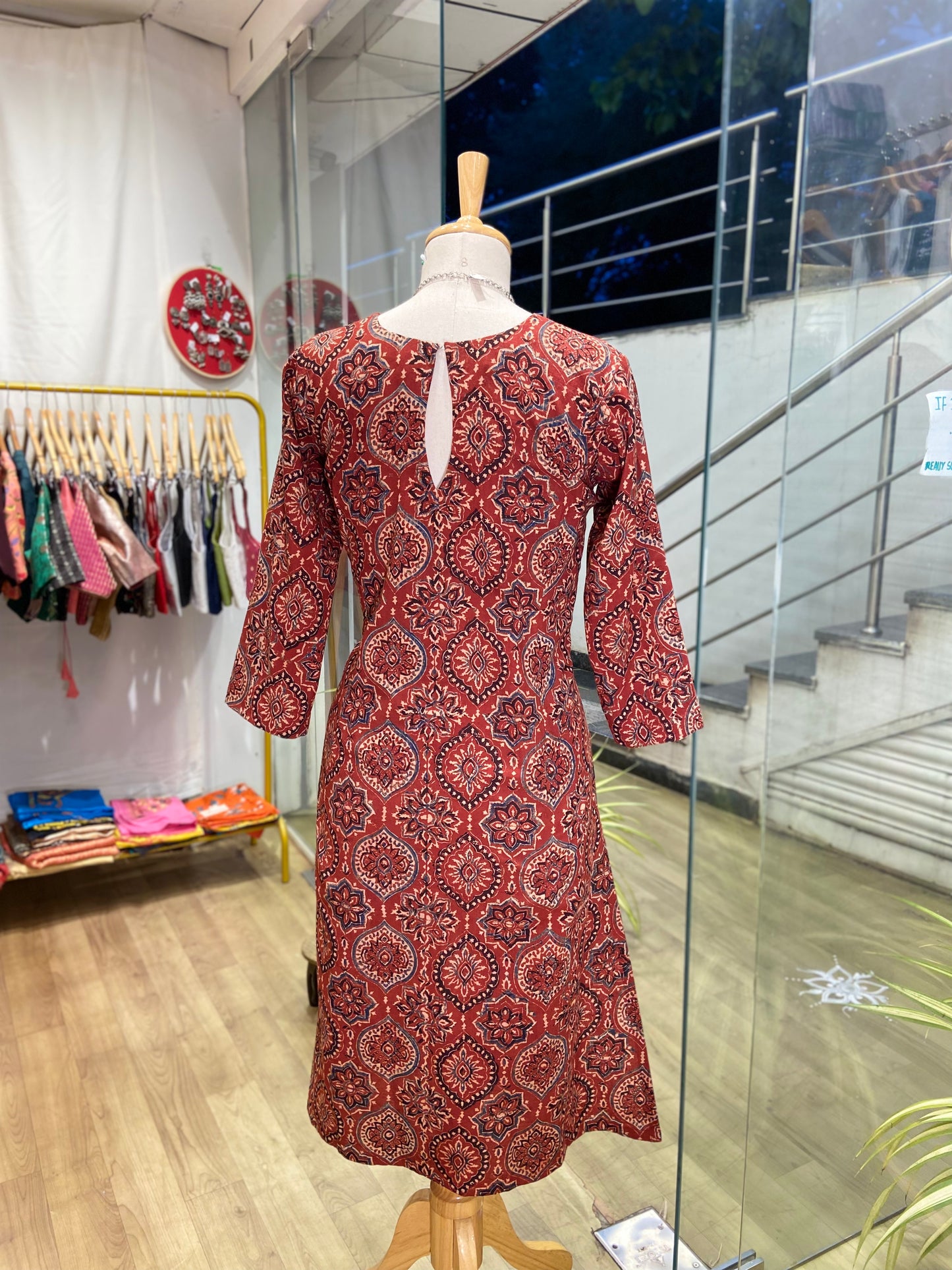 PURE AJRAKH COTTON KURTA