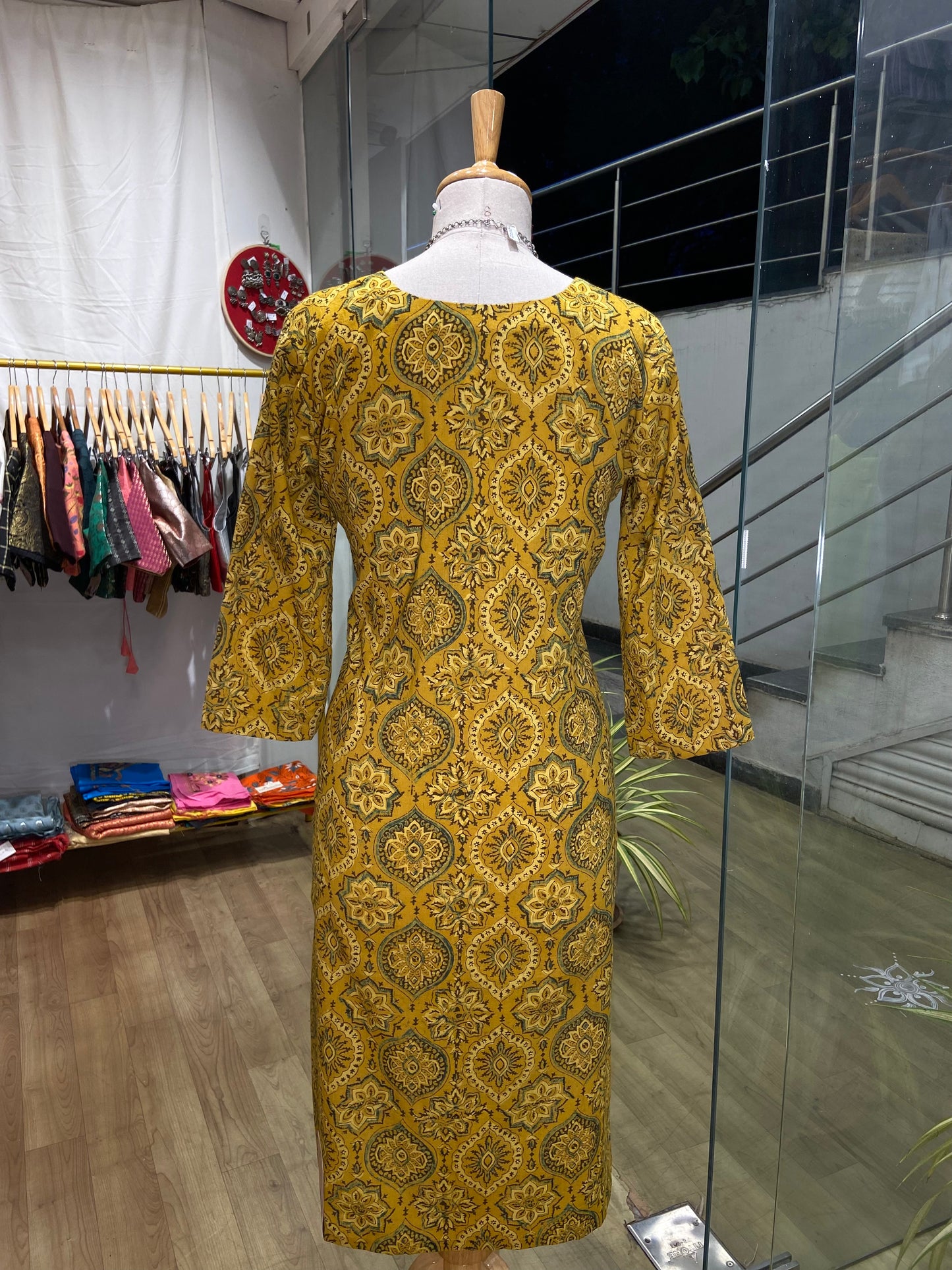 PURE AJRAKH COTTON KURTA