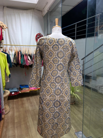 PURE AJRAKH COTTON KURTA