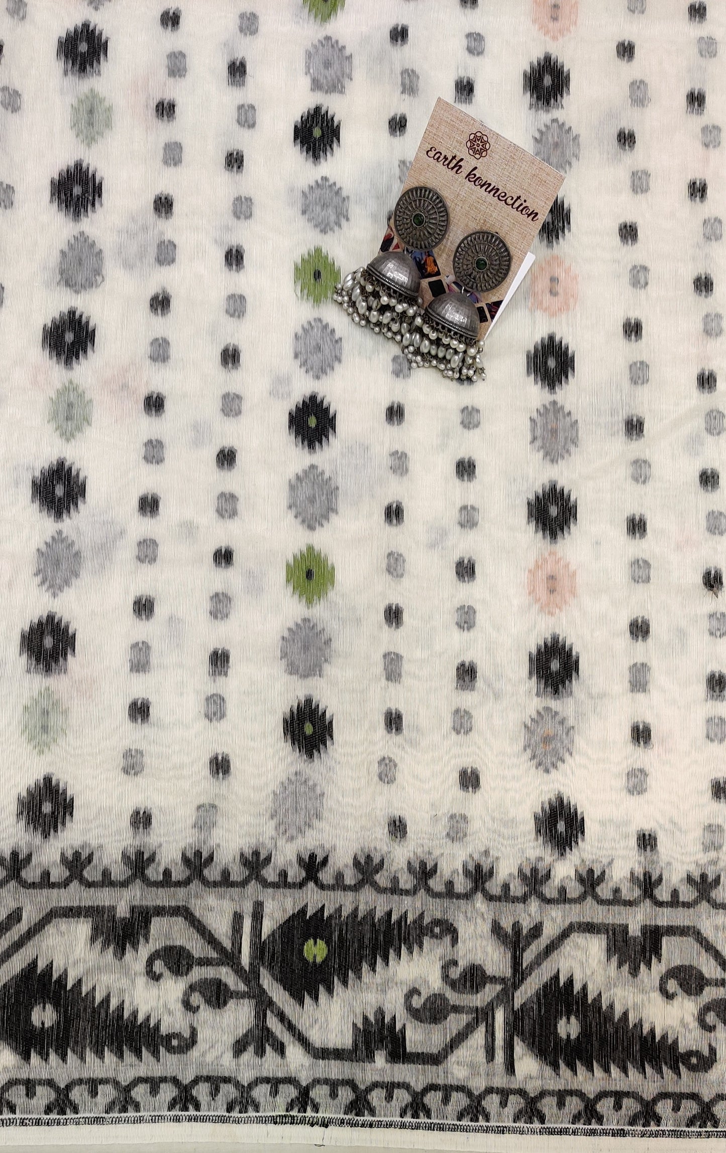Soft Bengal cotton Jamdani saree