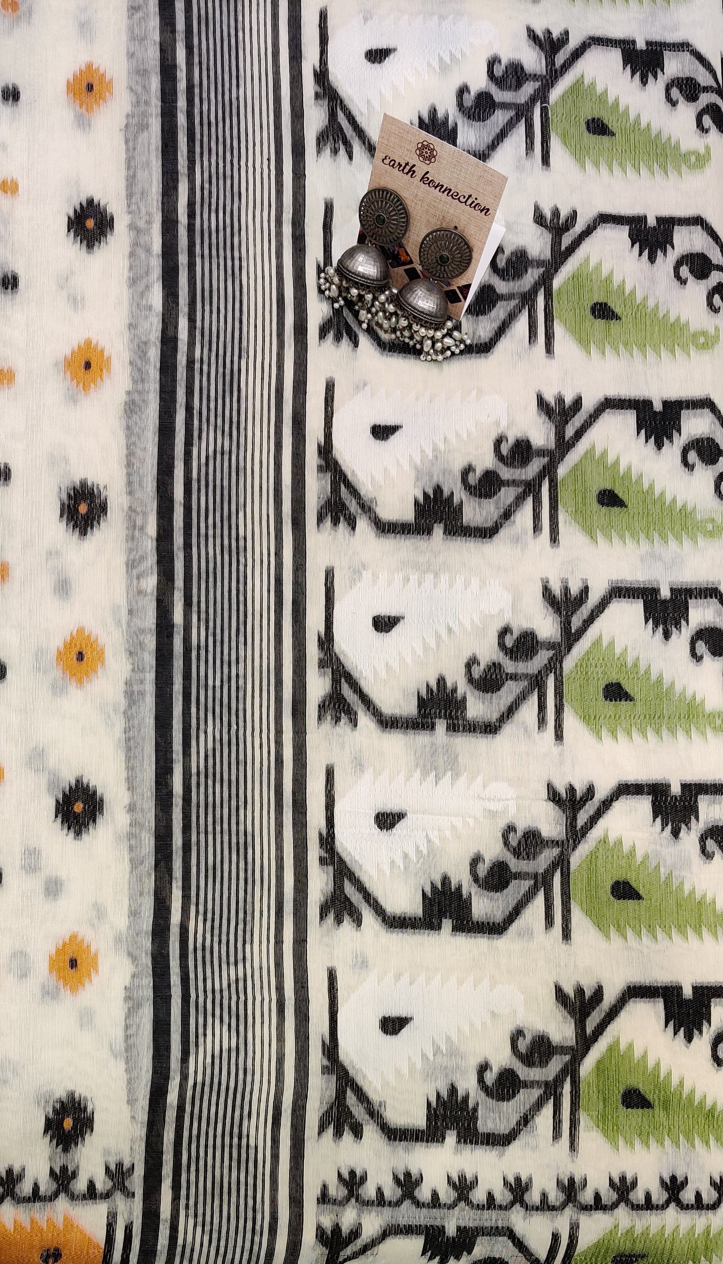 Soft Bengal cotton Jamdani saree