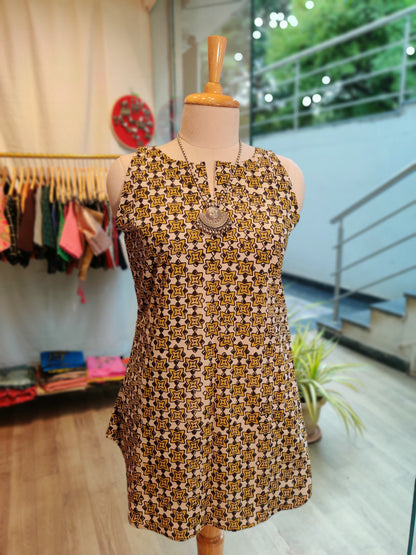 PURE COTTON PRINTED TOP