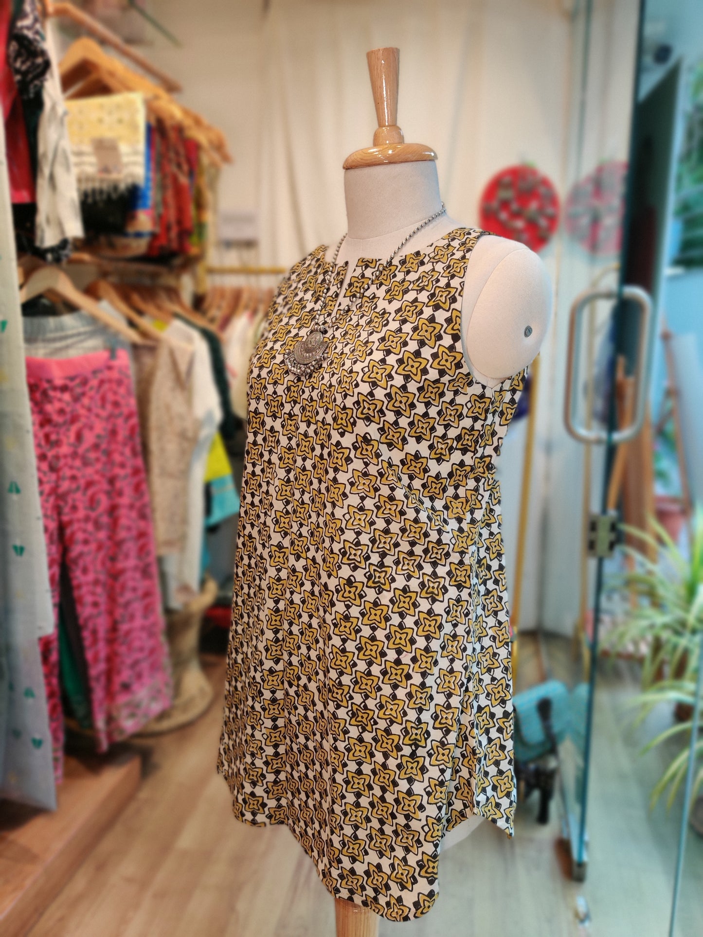 PURE COTTON PRINTED TOP