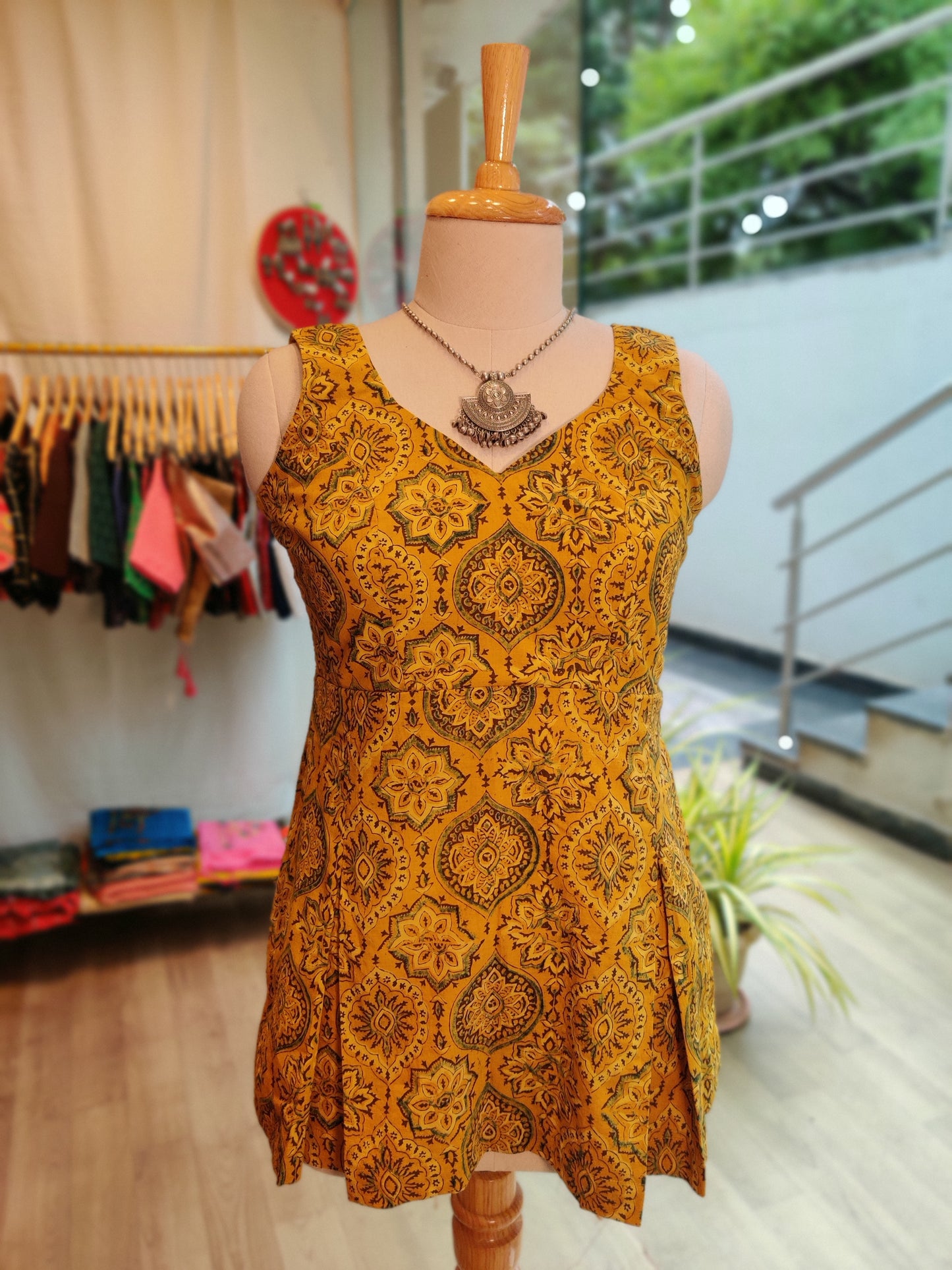 PURE AJRAKH COTTON TOP