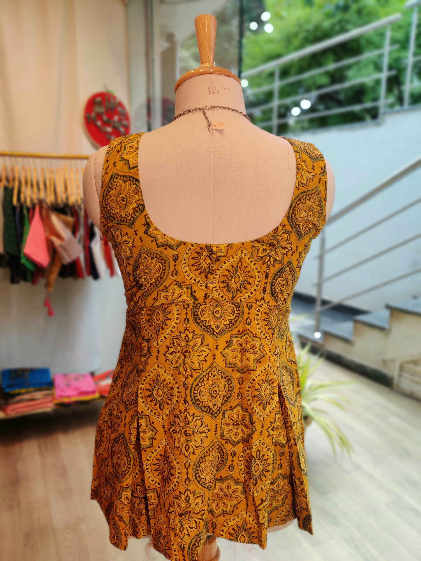 PURE AJRAKH COTTON TOP