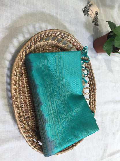 Pure kanjivaram butta silk saree