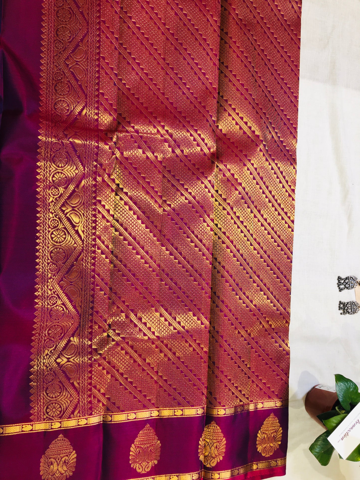 Pure Kanjivaram silk saree