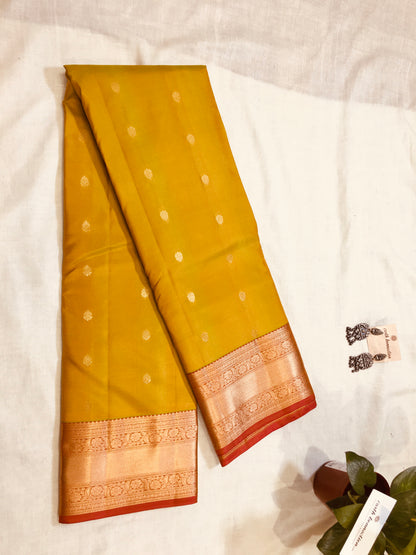 Pure Kanjivaram butta silk saree
