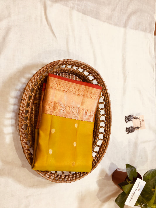 Pure Kanjivaram butta silk saree