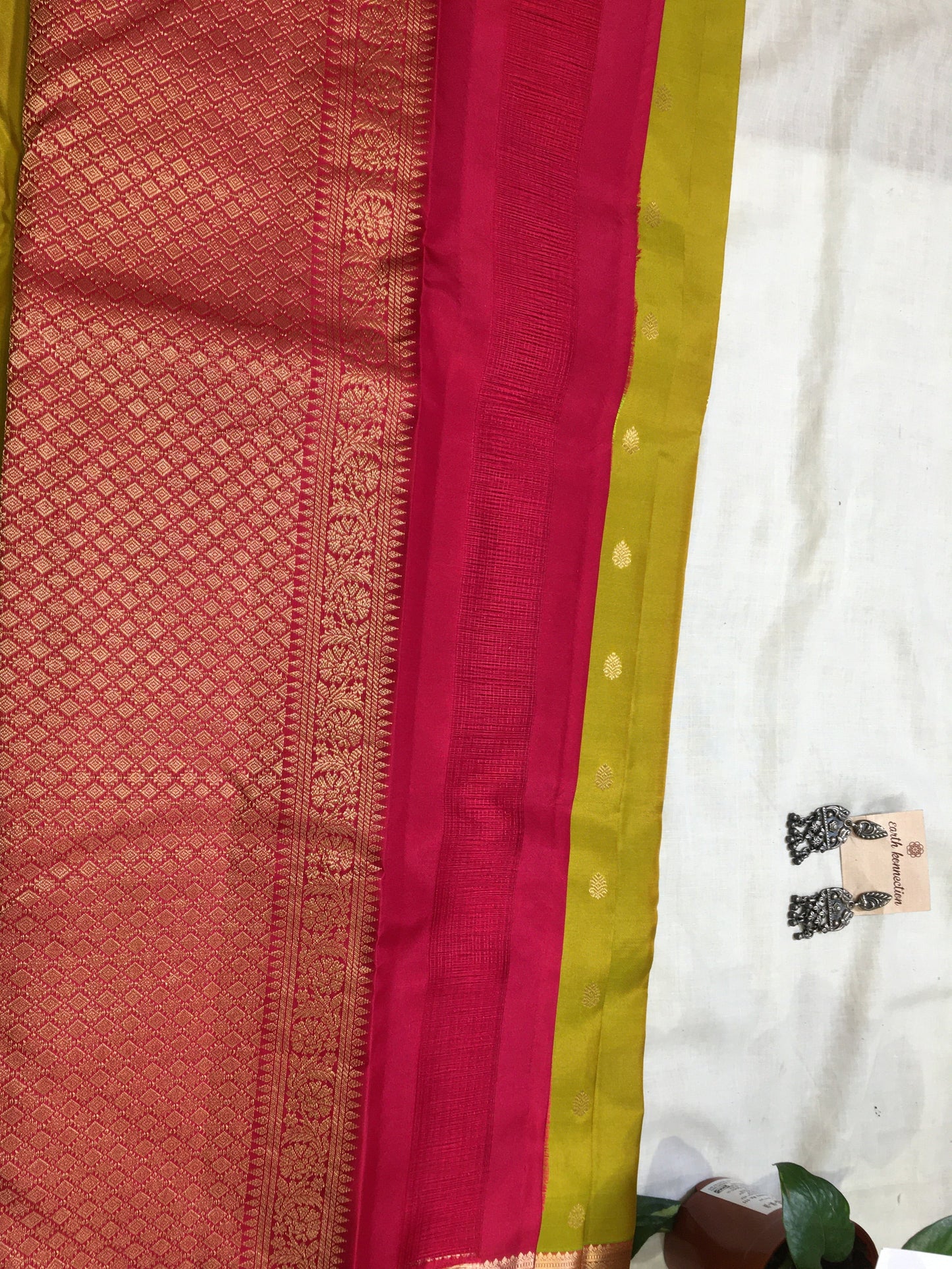 Pure Kanjivaram butta silk saree