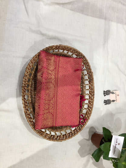 Pure Kanjivara Cotton Butta Saree