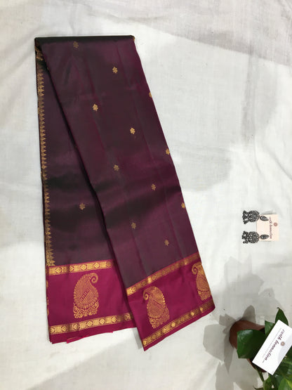 Pure Kanjivaram Oost Butta saree